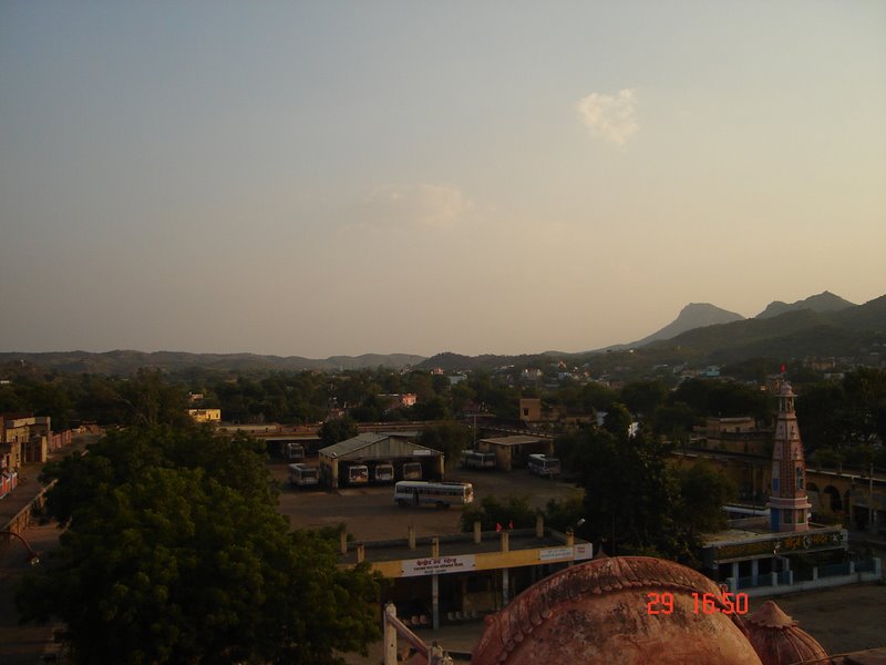 A View of Khetri Town 